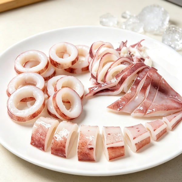 Frozen Whole Wild-Caught Squid