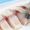 Pre-scored white silk fish fillets