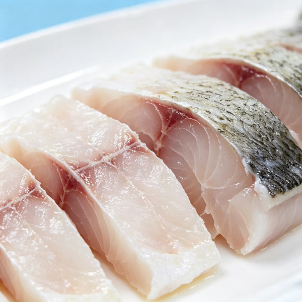Pre-Scored Frozen White Silk Fish